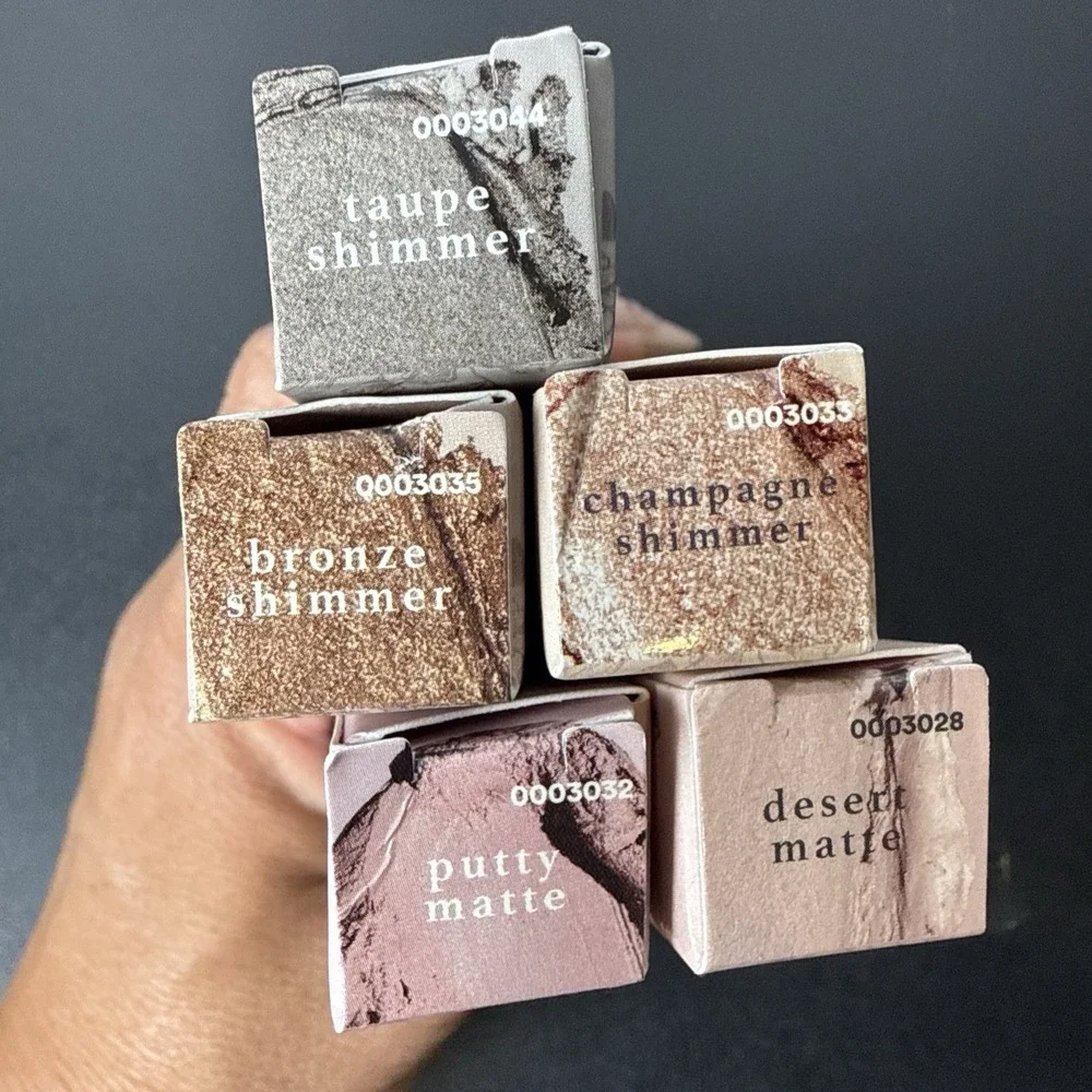 Julep Eyeshadow 101‎ Crème-to-Powder Waterproof Sticks Matte & Shimmer Lot 5 NIB